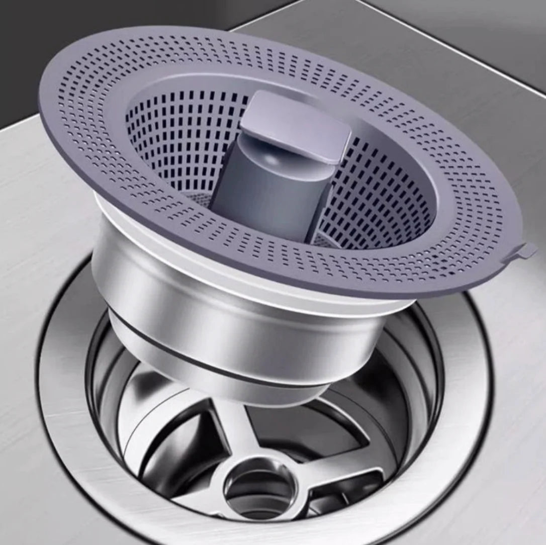 All-in-One Sink Drain Strainer