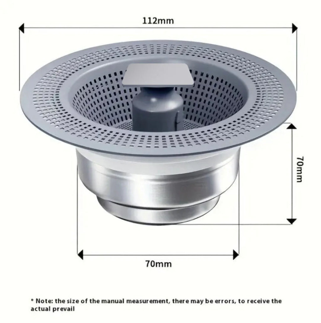 All-in-One Sink Drain Strainer